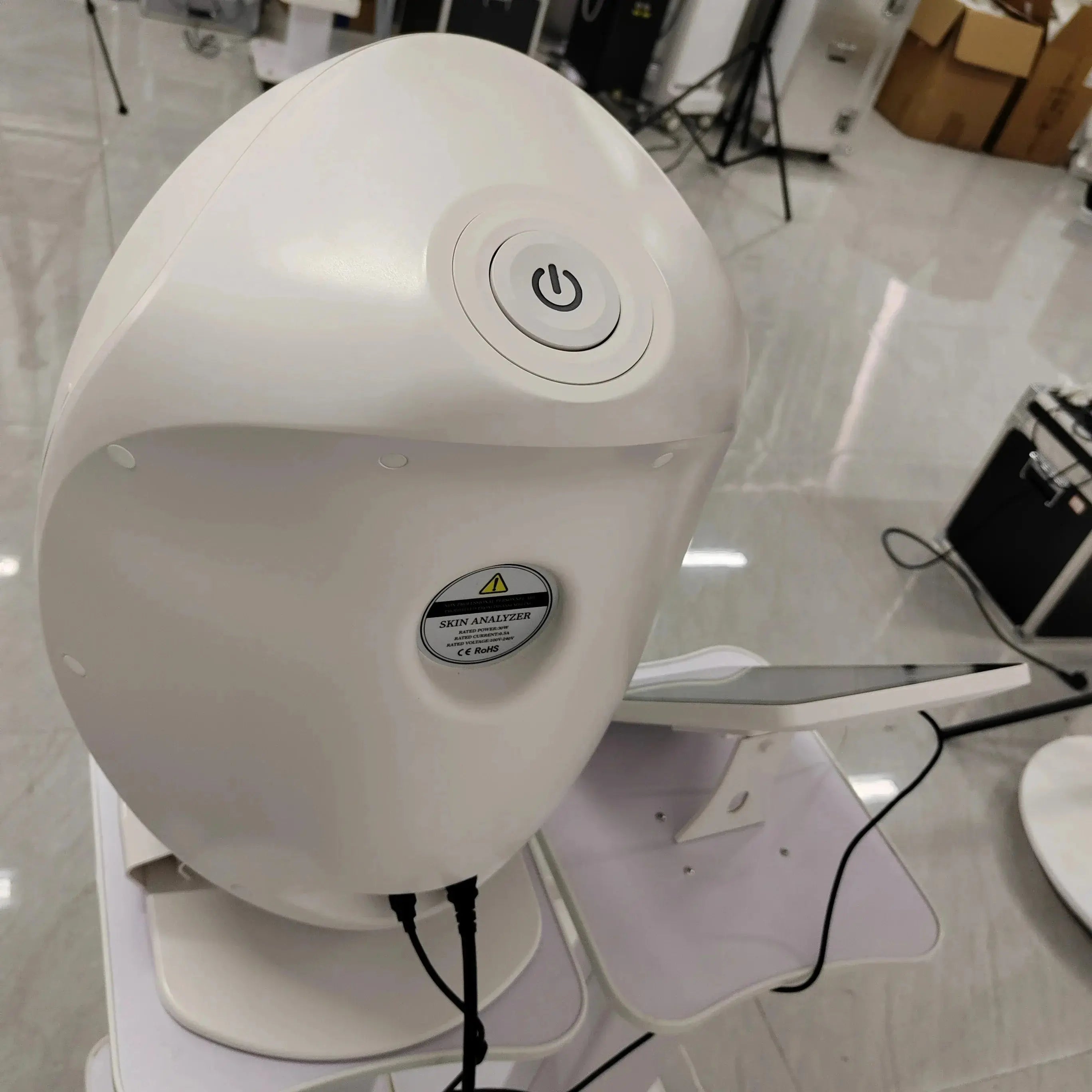 AISIA Q1 3D AI Facial Skin Analyzer Detection Skin Problem Diagnosis 8 Spectrum Professional Analysis Beauty Salon Equipment OlivienneSkinCo