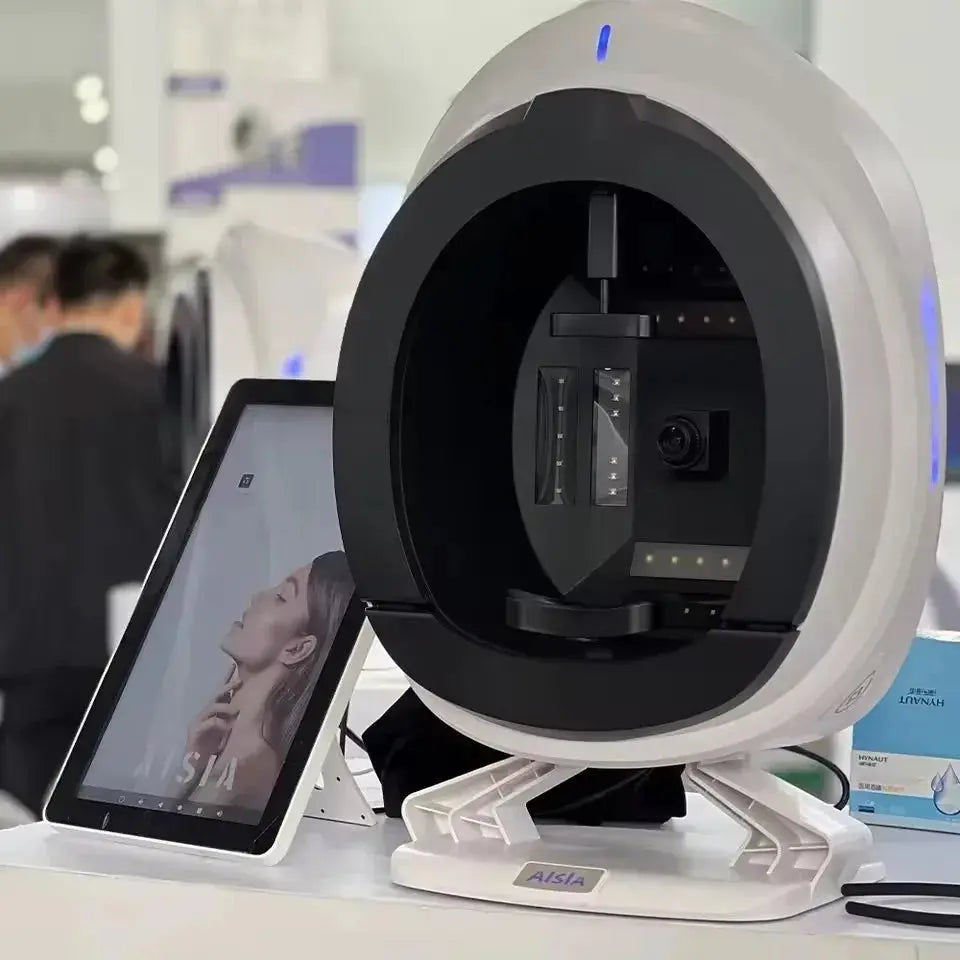 AISIA Q1 3D AI Facial Skin Analyzer Detection Skin Problem Diagnosis 8 Spectrum Professional Analysis Beauty Salon Equipment OlivienneSkinCo